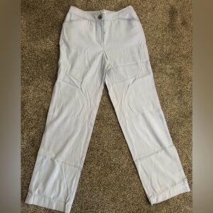 J. Jill Light Blue Straight-Leg Pants
